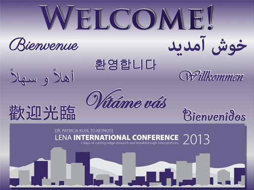 LENA-Conference-2013-Welcome