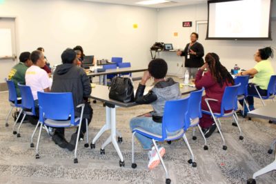 A LENA Start class meets for a session at Porter-Leath in Memphis.