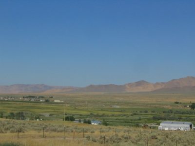 rural landscape of Humboldt County, Nevada