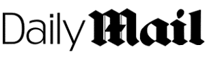The Daily Mail logo featuring the words "Daily Mail" in black text, with "Daily" in a modern font and "Mail" in a bold, old English-style font.