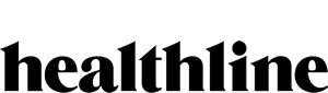 Black lowercase "healthline" logo in a bold, stylized serif font on a white background.
