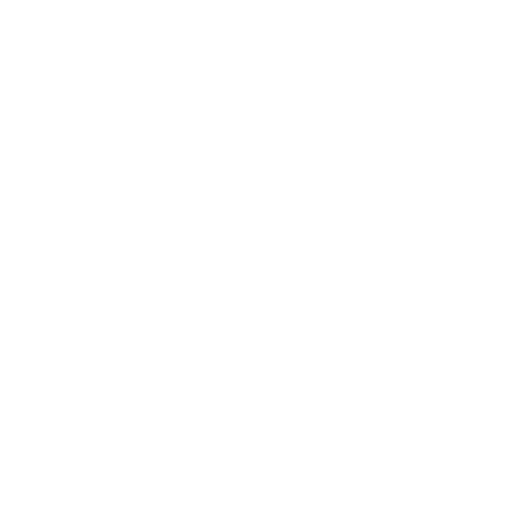 White icon of two overlapping speech bubbles, each containing three dots, on a black background, representing messaging or communication.