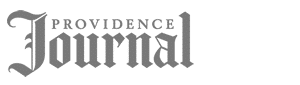 Logo of the Providence Journal newspaper, featuring the word "PROVIDENCE" in uppercase serif font above the large, stylized word "Journal" in decorative script.