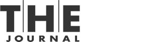 Black text logo with the large word "THE" in bold uppercase letters, separated by vertical lines. Below, in smaller uppercase letters, is the word "JOURNAL." on a white background.