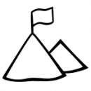 A silhouette of a person sitting on a chair, reading a book. The person’s posture is relaxed, with legs crossed and head slightly bowed, focused on the book. The background is plain and featureless.